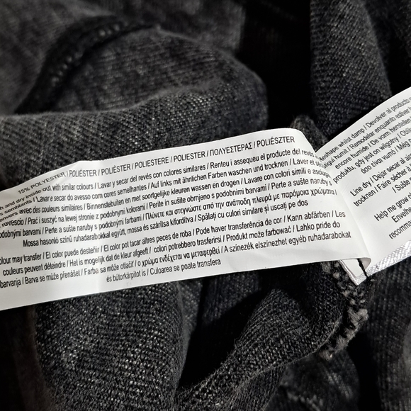 NWT Rita Ora x Primark Washed Black Denim Mini Skirt - Size 6 - Picture 5 of 15